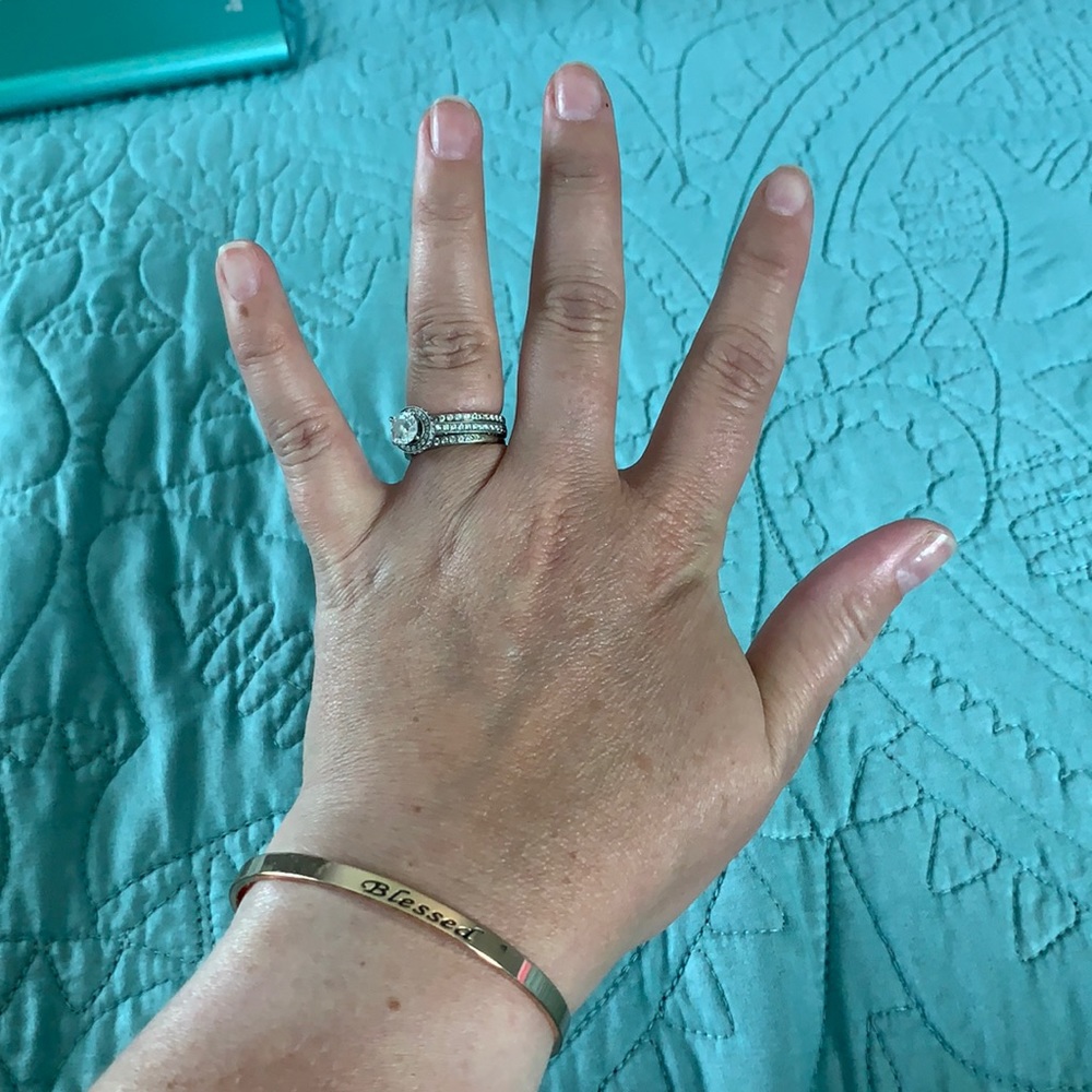 Adorable “Blessed” adjustable bracelet